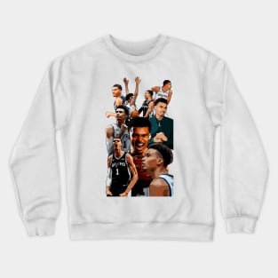 Wembanyama Basketball Art Crewneck Sweatshirt